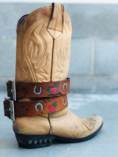 “Lucky Lady” - Boot Loot - 1 Pair (slightly bigger strap and bigger buckle)
