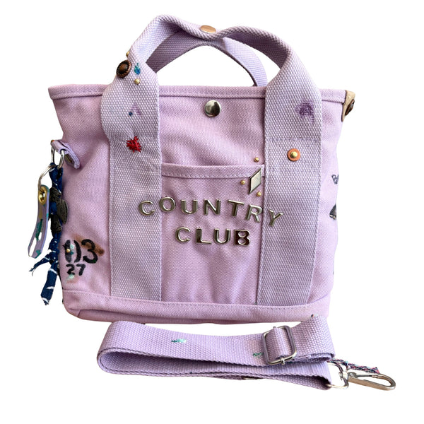 Country Club-Small Canvas Tote